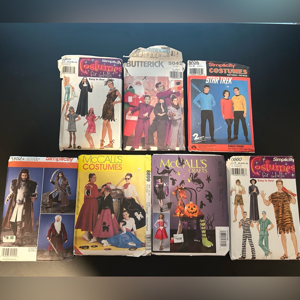 Halloween Costume Sewing Pattern Bundle